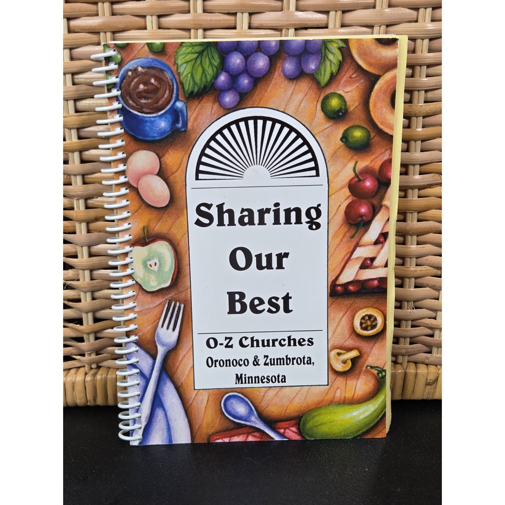 O-Z Churches Cookbook Oronoco And Zumbrota Minnesota 2009 Spiral Local